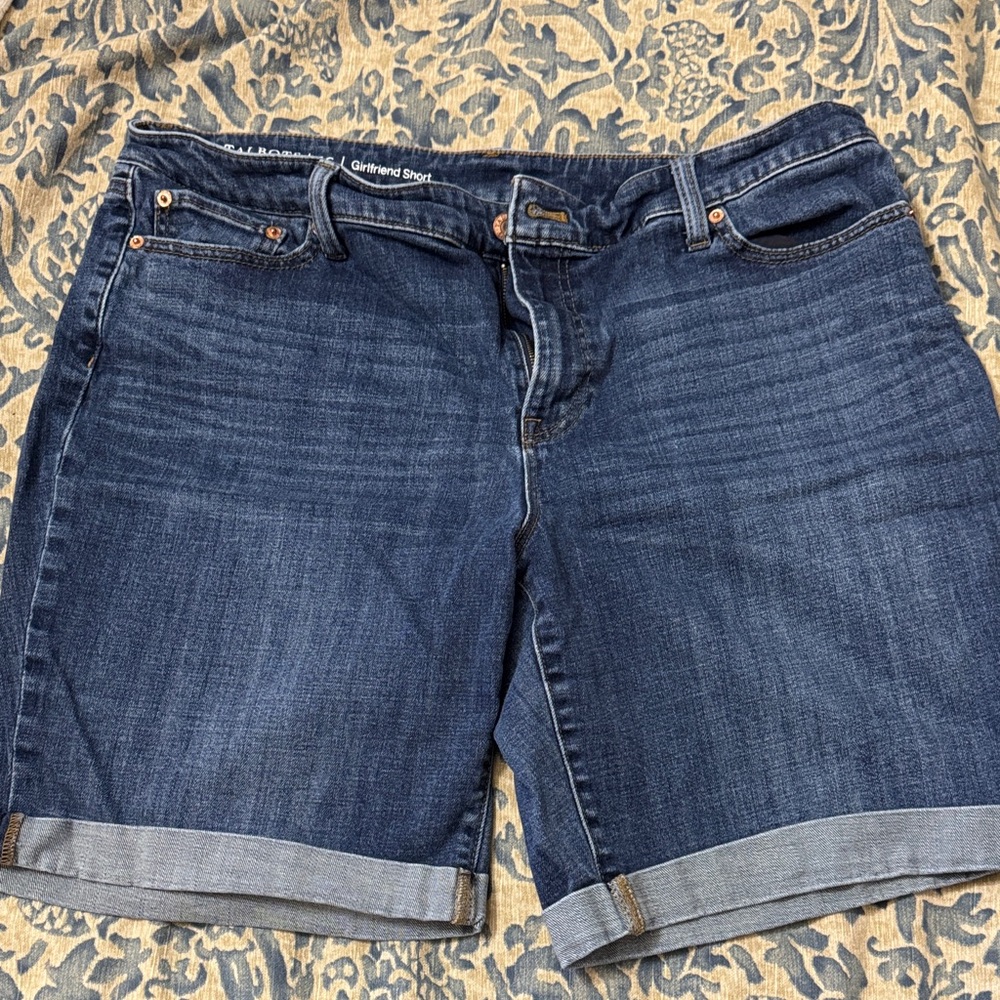 Talbots Dark Blue Jean Shorts